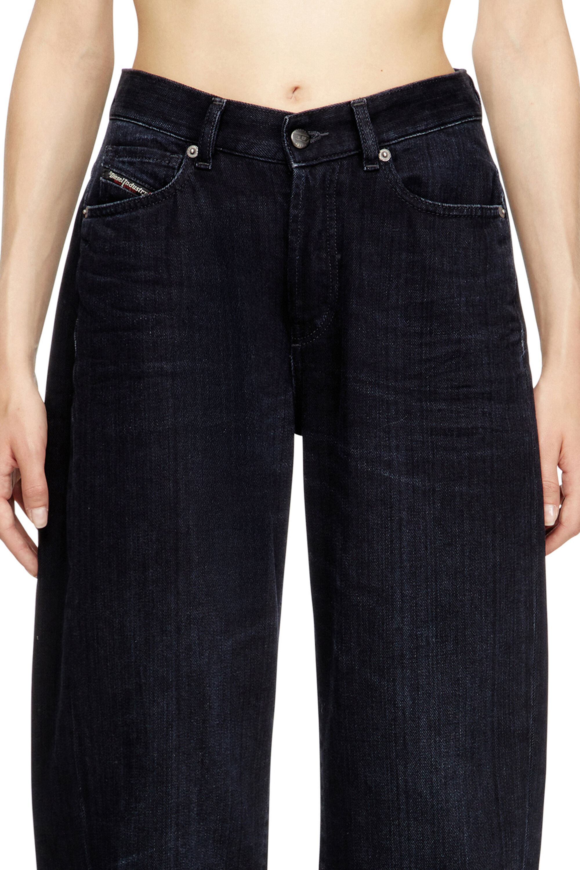 Diesel - Woman's Relaxed Jeans 1974 D-Ellz 09L54, Dark Blue - 5