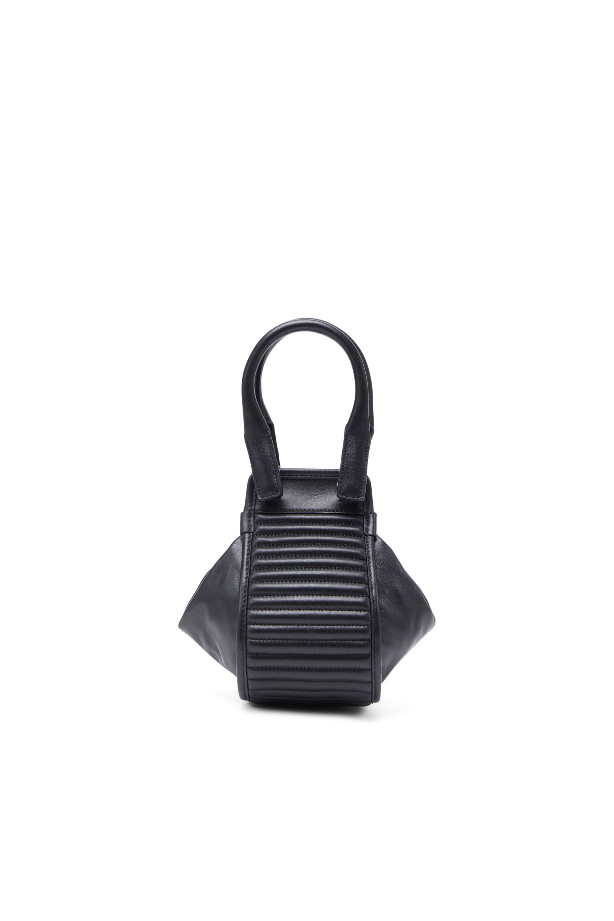 Diesel - D-VINA-RR XS, Woman's D-Vina-RR XS - Handbag in leather in Black - 2