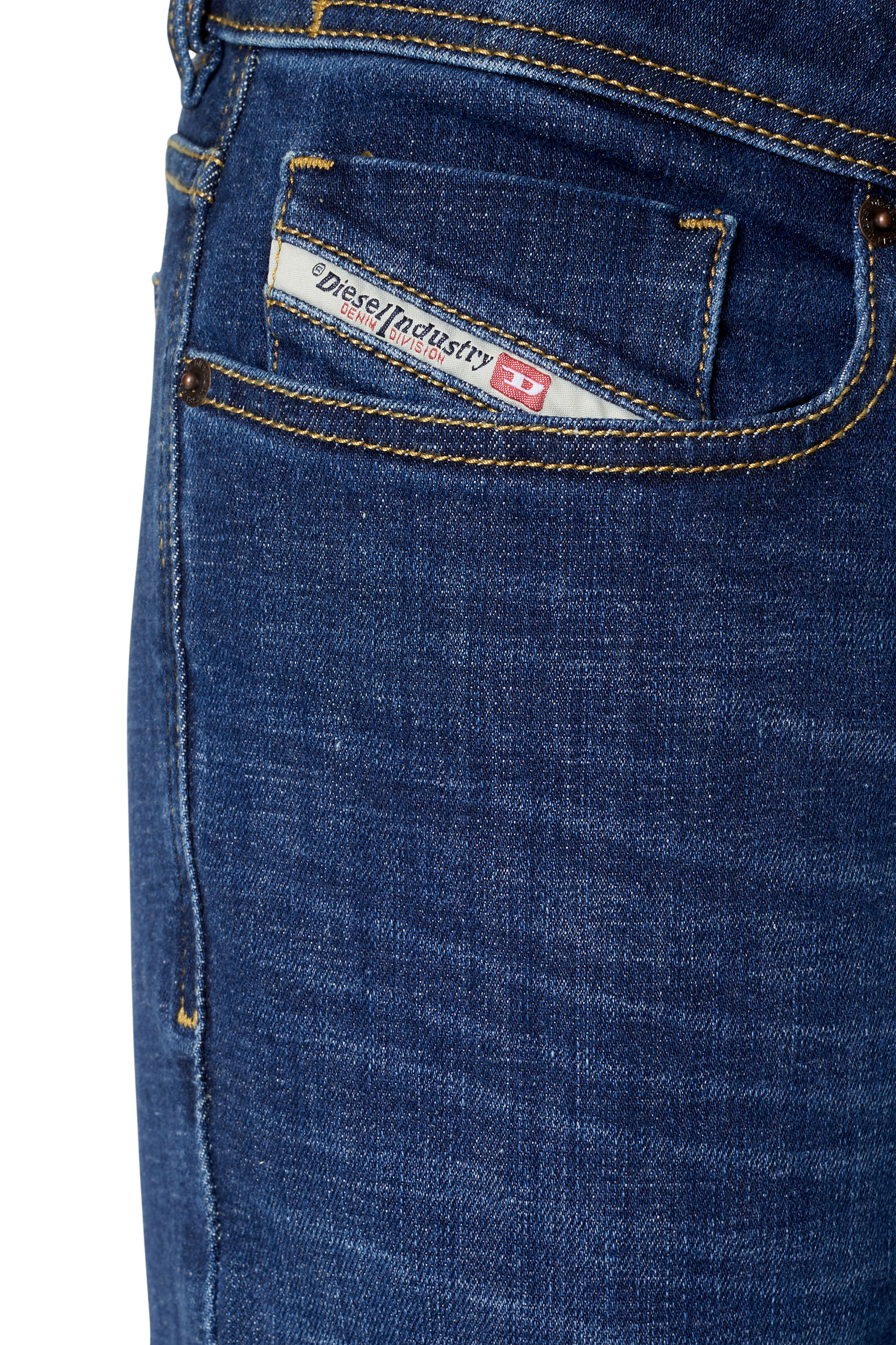 Diesel - Man's Skinny Jeans 1979 Sleenker 09B98, Dark Blue - 5