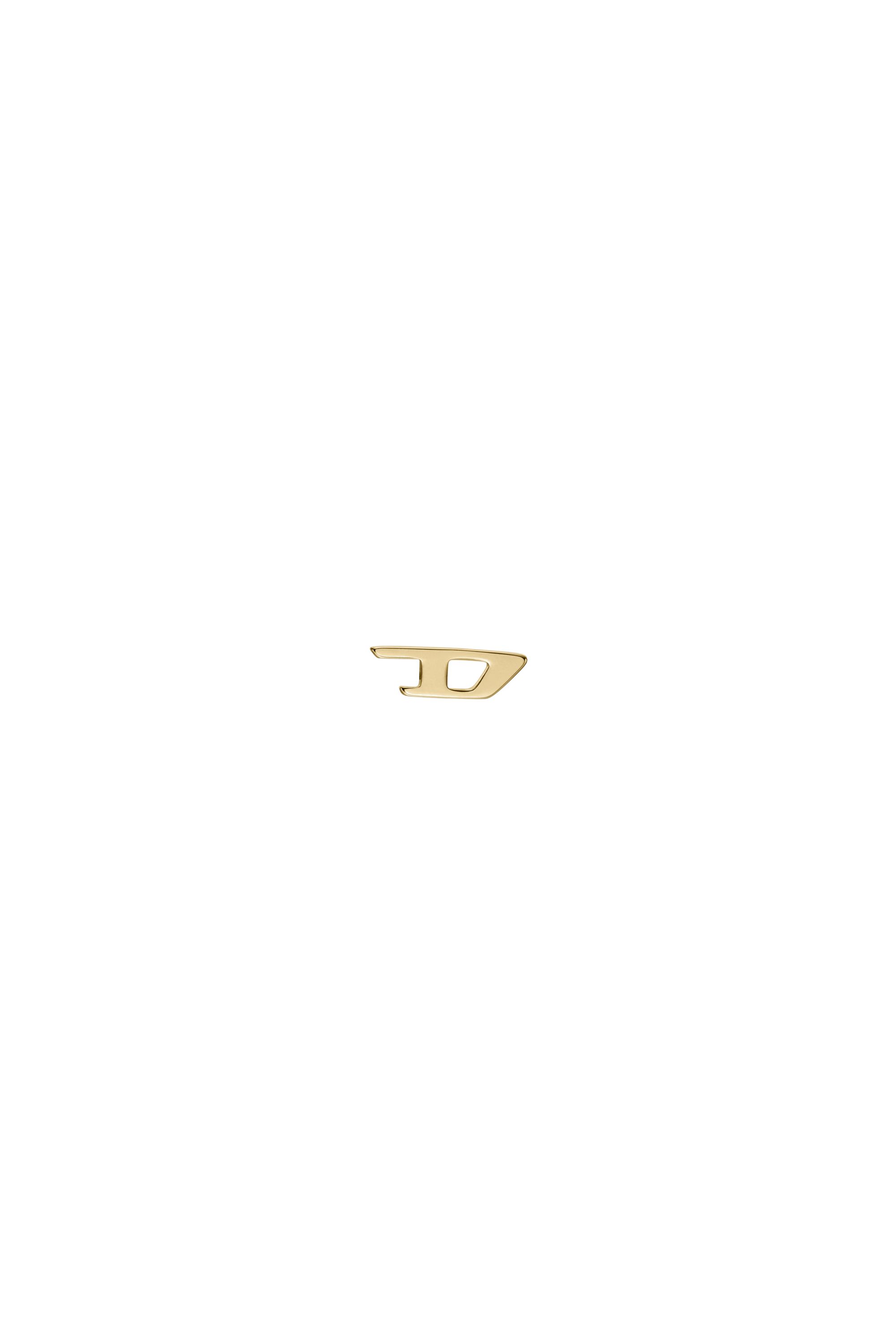 Diesel - DX1520, Unisex's Gold-tone Stainless steel stud earring in Gold - 2